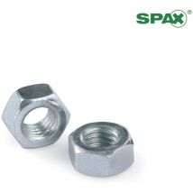 Boîte s 12 unités. ecrou zinc m 6 Fadix