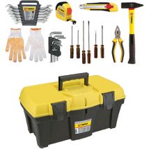 Topex - Boîte à Outils Complète Cm 38 x 17 x h 17 - 26 Pièces Totales