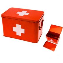 Boîte à pharmacie Present Time Rouge