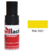 Redlack - Bote pintura retoque Amarillo colza ral 1021 Mate multisoporte