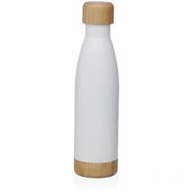 Botella blanca mate 500ML acero inoxidable