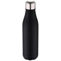 Bergner - Botella Termo Cola 500ml Acero Inoxidable Negro Walking Anywhere - Negro