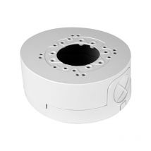 Housecurity - boîtier de fixation extérieur pour caméras dome sur plafond mural - Blanc