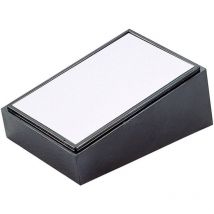 Boîtier pupitre Teko 101.9 plastique, aluminium noir, argent (l x l x h) 84 x 56 x 36 mm 1 pc(s)