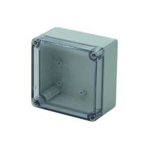 Weidmuller - Boîtier universel Weidmüller 9535240000 Polycarbonate gris clair, transparent 125 x 125 x 75 1 pc(s) A43495