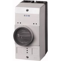 Moeller - Boîtier vide Eaton CI-PKZ0-GM 260089 avec interrupteur rotatif (l x l x h) 97 x 80 x 160 mm noir, gris 1 pc(s)