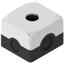 Boîtier vide Pizzato Elettrica es 31000 1 emplacement (l x l x h) 72 x 80 x 56 mm noir, gris 1 pc(s)