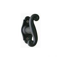 Bouvet - Pomo sobre placa Aquitania 41 Hierro negro - 12183