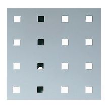Piastra forata L457xL1981mm grigio chiaro Bott