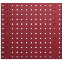 Lochplatte B1981xH457 mm, purpurrot ral 3004 - Bott