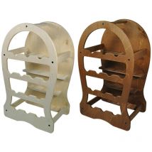 Botte portabottiglie 33 pos. - chiaro cm. 61 x 27 x H.96