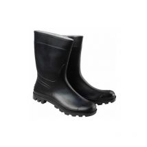 Bottes Basses en Caoutchouc Noir No 45 (Paire)