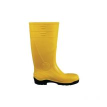 Bottes de sA curitA au travail en PVC N 41 jaune impermA able antidA rapant
