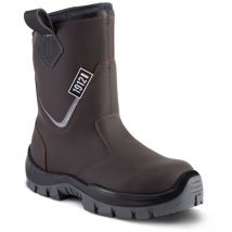 Gaston Mille - bottes de securite unitan cuir robuste btp chantier S3 hi ci fo lg sr - UOMA3 46