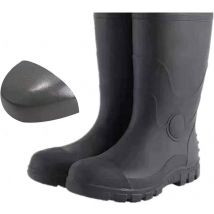 Bottes de sécurité Protective Footwear, Bottes en Caoutchouc imperméables,Chaussures de sécurité à Semelle en Acier à Embout d'acier,Bottes de