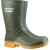 Albatros - guardian mid green - Botte en caoutchouc nitrilel - vert 45
