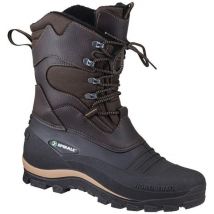 Botte d'hiver à lacets Bernd taille 41 marron/noir Nylon/PVC doublure en fourrure tissée