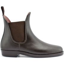 30, Marron: Bottes en caoutchouc Jodhpur Pro tech imperméables avec élastique et doublées à l'intérieur