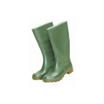 Bottes hautes en caoutchouc vert No 46 (paire)