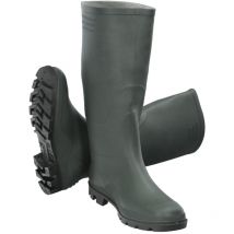 Bottes hautes en caoutchouc vert No 40 (paire)