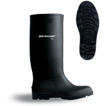 Botte wellington noire en pvc taille 42 haut de gamme dunlop
