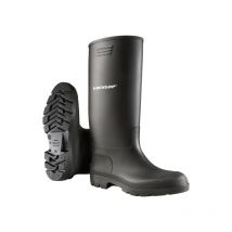 Botte wellington noire en pvc taille 40 haut de gamme Dunlop