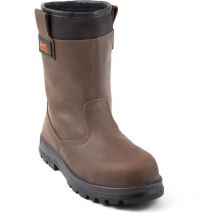 Gaston Mille - botte de securite cuir pleine fleur hydro S3 sra sutran 47