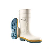 Bottes tricolour blanches S4 - 46 Dunlop