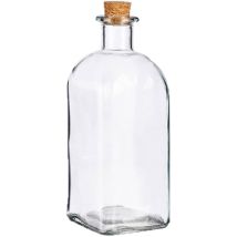 Bottiglia Con Tappo In Sughero Piccola 1000 Ml Da Decorare Liquori Aromi Salse Condimenti Bottiglietta Bottiglina In Vetro Per Bomboniera