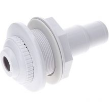 Bouche D'impulsion pour piscines Démontables,Buse D'impulsion pour Piscine Démontable avec Joint et Adaptateur pour Drainage Piscine 1 1/2'