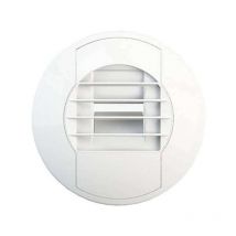 Séléction Universbrico - Bouche vmc hygroreglable ø 80mm débit 10-40m3/h pour sdb behs Alizé Unelvent 858016