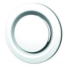 Bouche plastique réglable, de 10 à 75 m3/h, manchette à joint D80 mm s&p ( Unelvent 853844