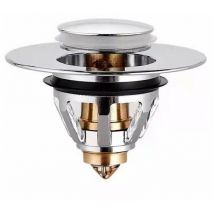 Bouchon Baignoire Lavabo Filtre De Vidange Universel Bonde de Lavabo Avec Filtre De Vidange Pour Évier Cuisine Lavabo Salle De Bain Bouchon Clapet