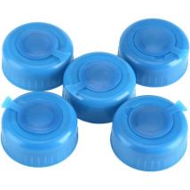 Bouchon Bouteille Eau Capuchon Distributeur Fontaine Accessoire Replacement Anti Splash Lids 3-5 gallons 5Pcs