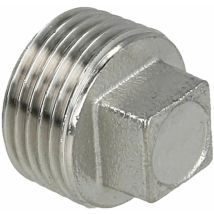 Bouchon carré en inox 4'' fm