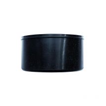 Bouchon condense 80 mm ferme en silicone conduit de cheminee pellet