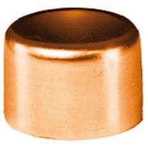 Bouchon à souder en cuivre - femelle - diamètre 18 mm - sachet de 2