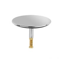 Bouchon de baignoire universel d 71mm, mandrin d 8mm laiton chrome