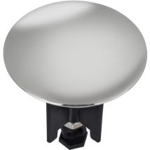Bouchon d'évier Pluggy xl, Bonde de lavabo, Chromé, Laiton, ø 6,2x6,6 cm, brillant - Wenko