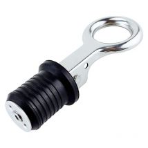 Bouchon de Vidange de Bateau, Bouchon de Trou de Vidange Réglable en Caoutchouc Bouchon de Vidange en Acier Inoxydable 304 pour aux Trou de Vidange