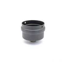 Bouchon d'e'vacuation des condensats e'maille' pour tube a' granule's de bois 100 en verre porcelaine
