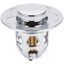 Ensoleille - Bouchon d'évier de salle de bain universel 2 en 1, bouchon de vidange d'évier de salle de bain, bouchon de vidange d'évier de salle de