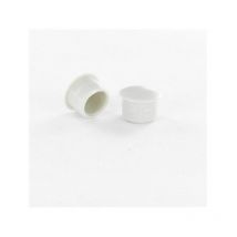 Bouchon Diamètre du corps 12 Diamètre de tête: 15 Longueur sous tête 8.4 Nylon RAL9010 blanc pur-1 piece