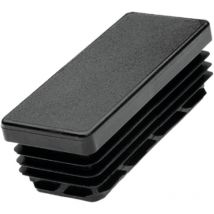 Embout interieur rect plastique 60X30 noir - fortaps - 19-60X30