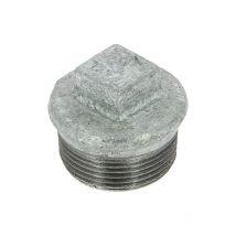Bouchon fonte galva Mâle 1"1/4