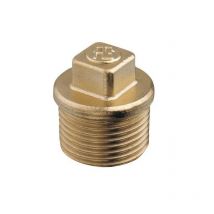 Bouchon laiton fileté mâle - 1/2'