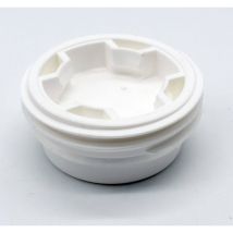 Multitanks - Bouchon male blanc pour fût/bidon 200 litres avec filetage S70x6