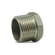 Bouchon mâle en inox 316 3/4''