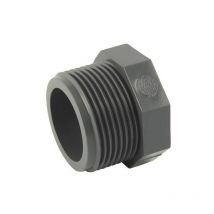 Bouchon male en pvc 2''