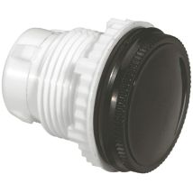 Bouchon obturateur noir Legrand osmoz - Noir